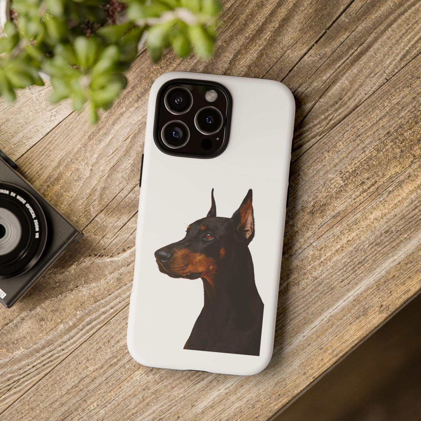 Doberman Head iPhone Case