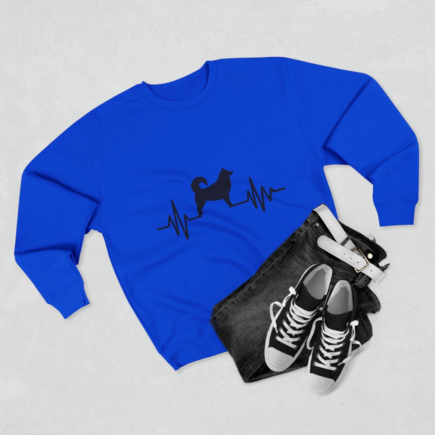 My Heart Beats For Malamutes Unisex Crewneck Sweatshirt