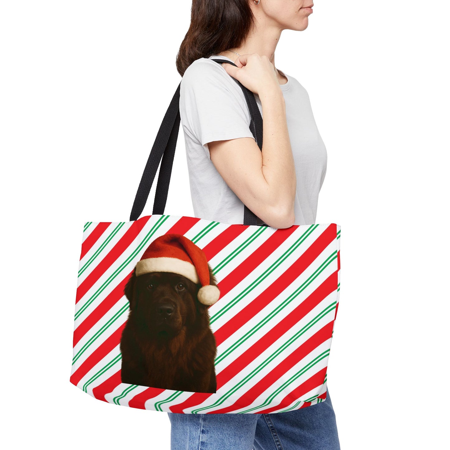 Santa Paws Newfie Weekender Tote Bag