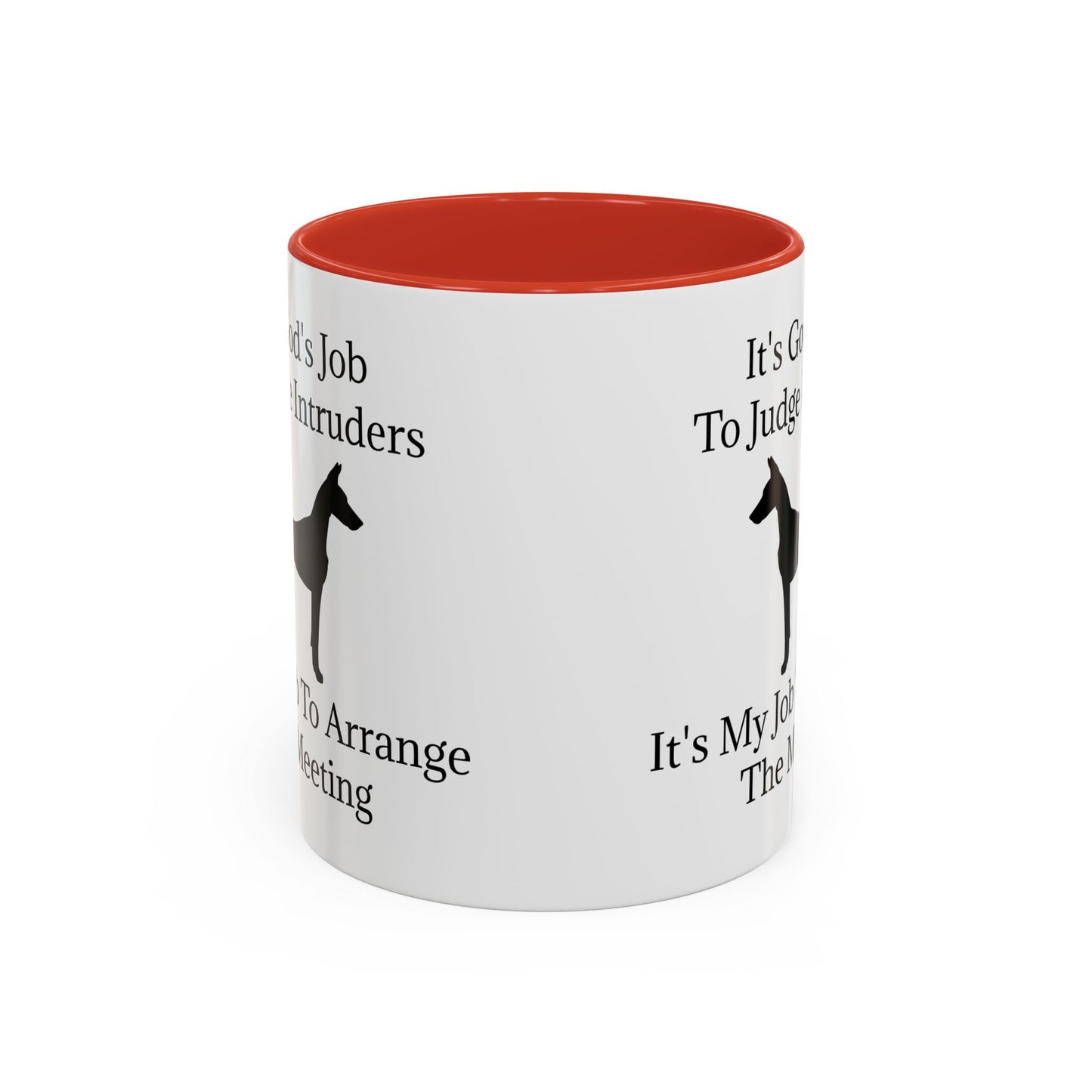 Arrange The Meeting 2-Tone Coffee Mug
