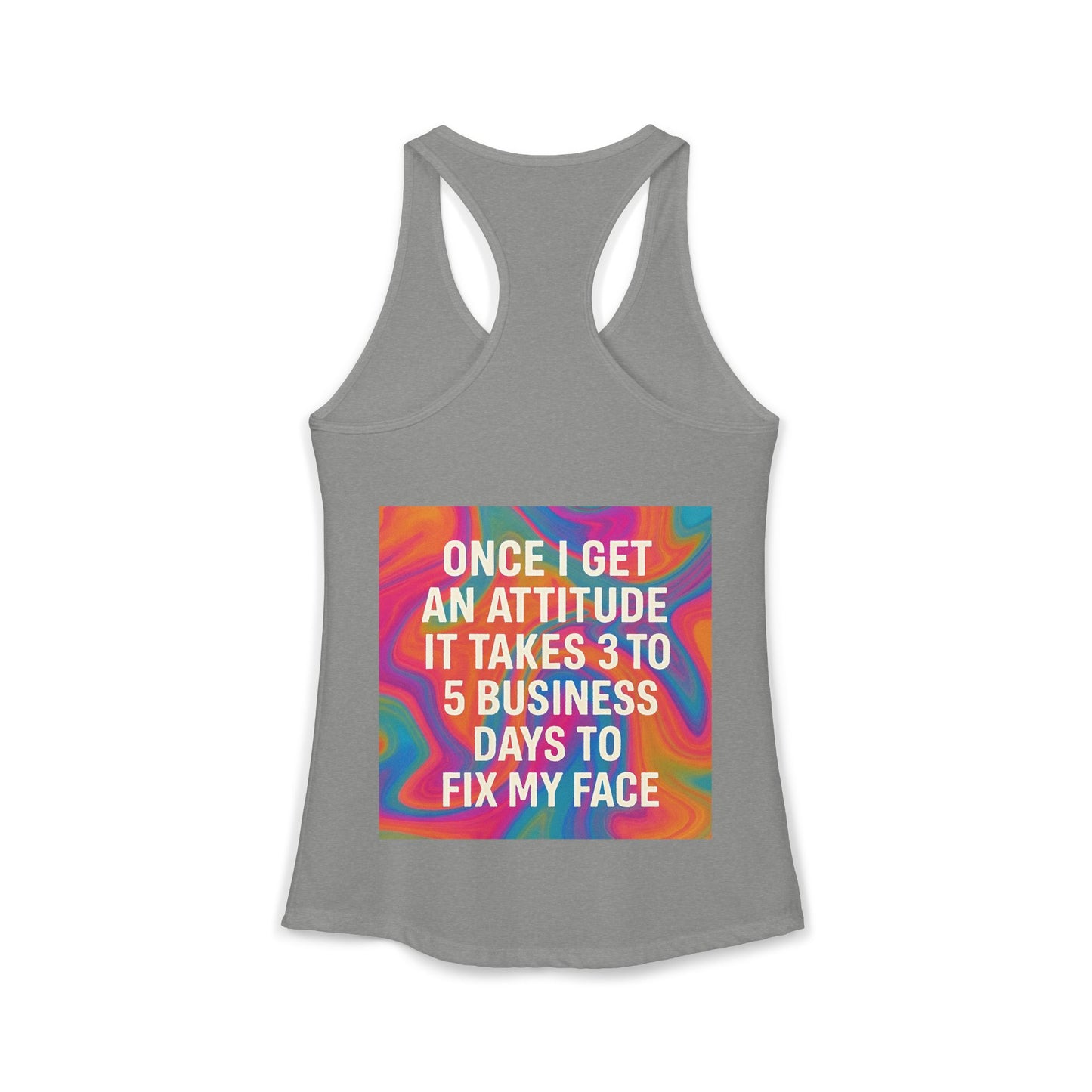 Fix My Face Women's Racerback Tank