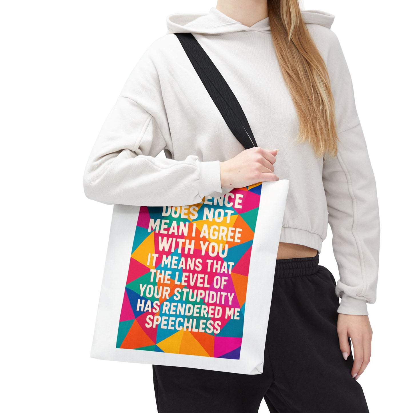 Speechless Tote Bag