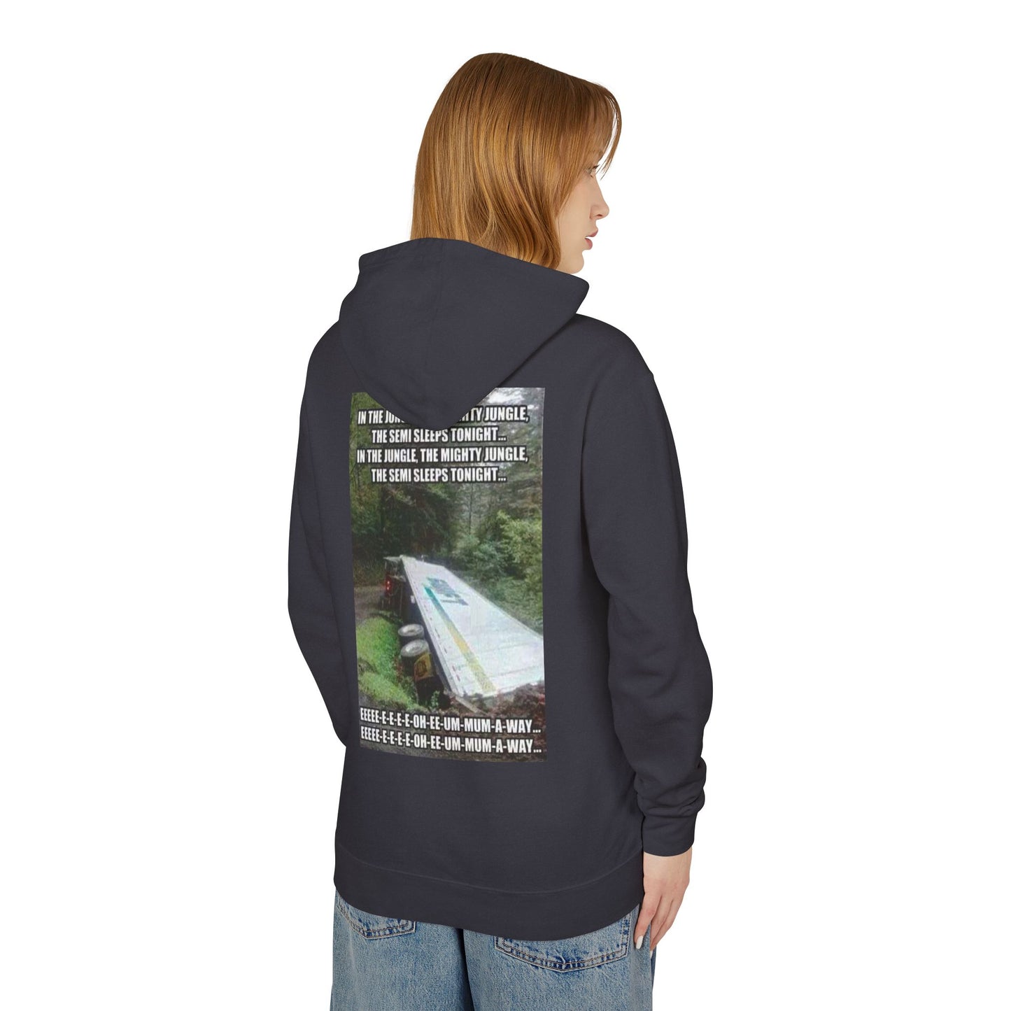 Semi Sleeps Unisex Lightweight Hoodie