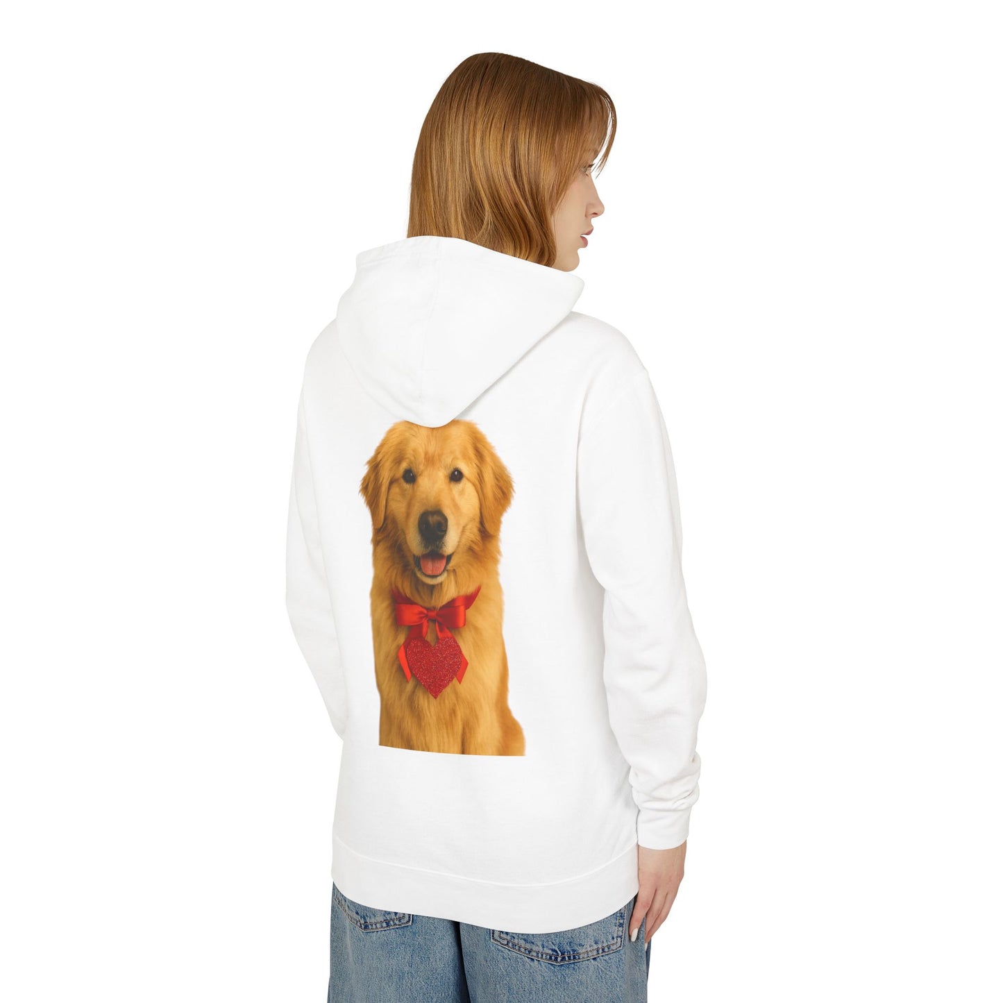 Cupid's Companion Golden Unisex Lightweight Hoodie