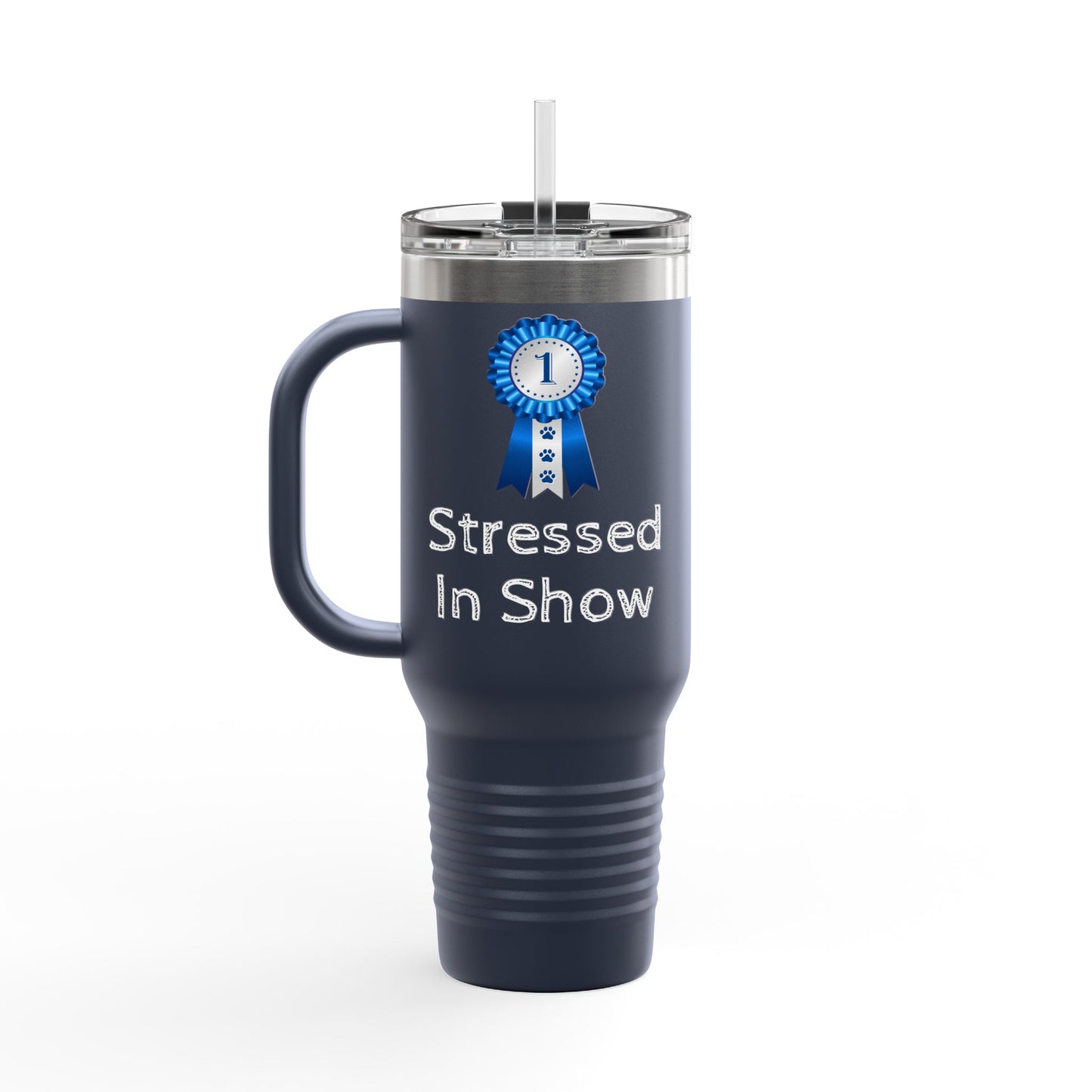 Stressed In Show Insulated Travel Mug
