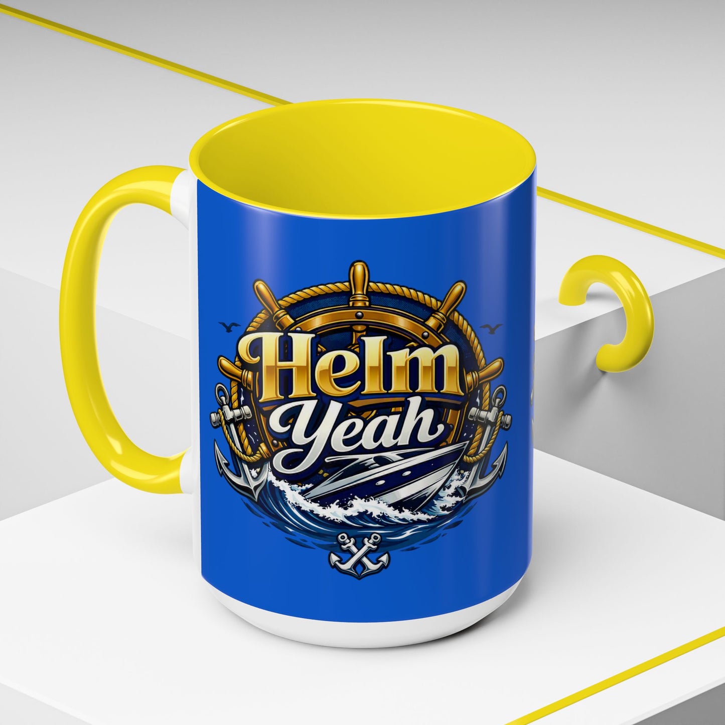 Helm Yeah 2-Tone Coffee Mug