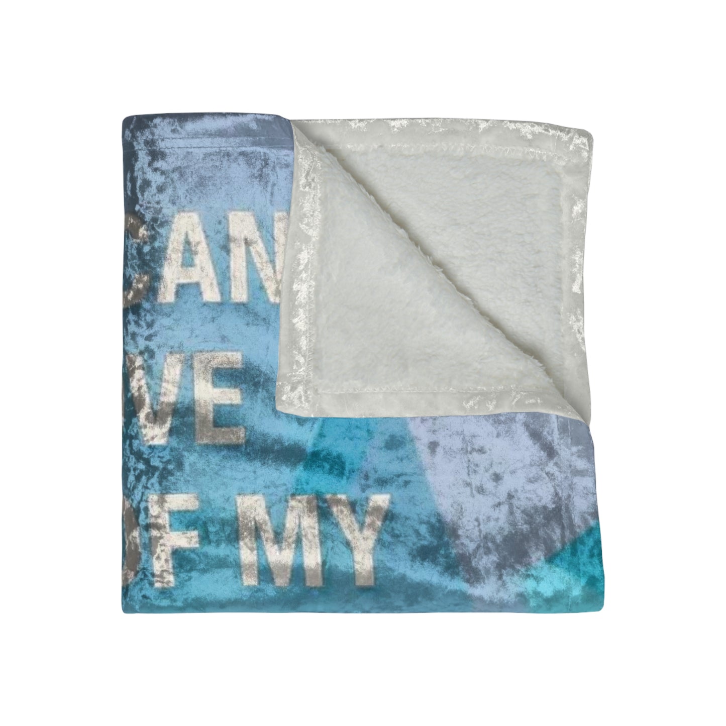 All Of My Personalities Crushed Velvet Blanket