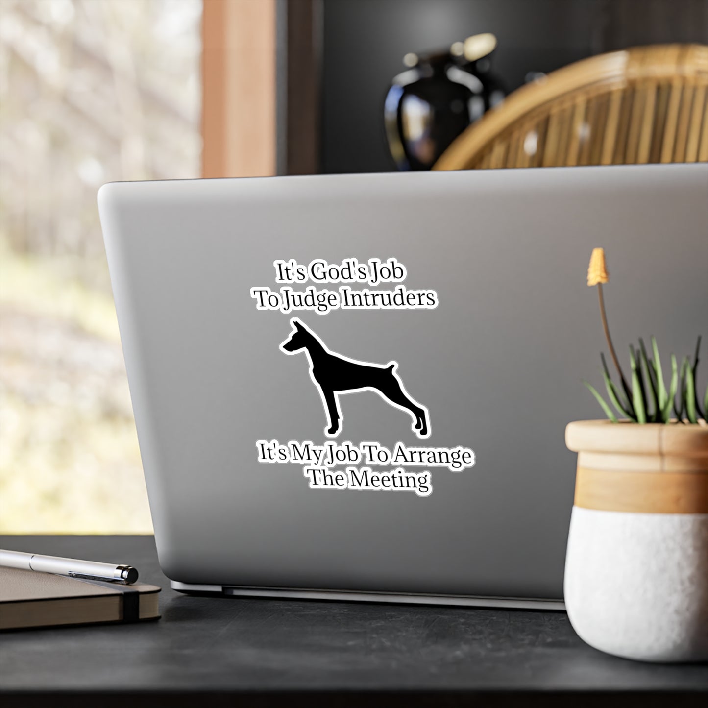 Arrange The Meeting Vinyl Decal