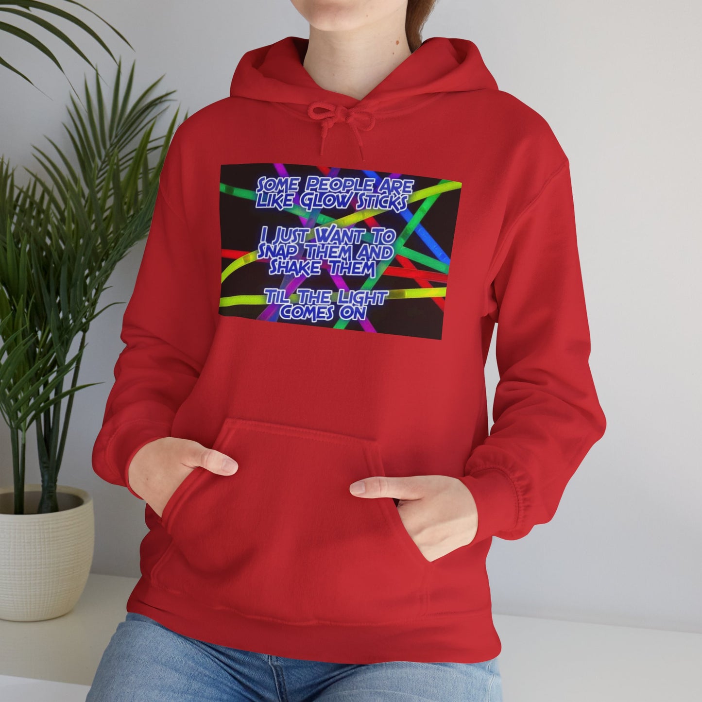 Glow Sticks Unisex Hoodie