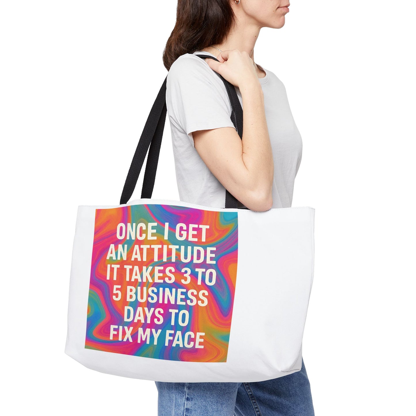 Fix My Face Weekender Tote Bag