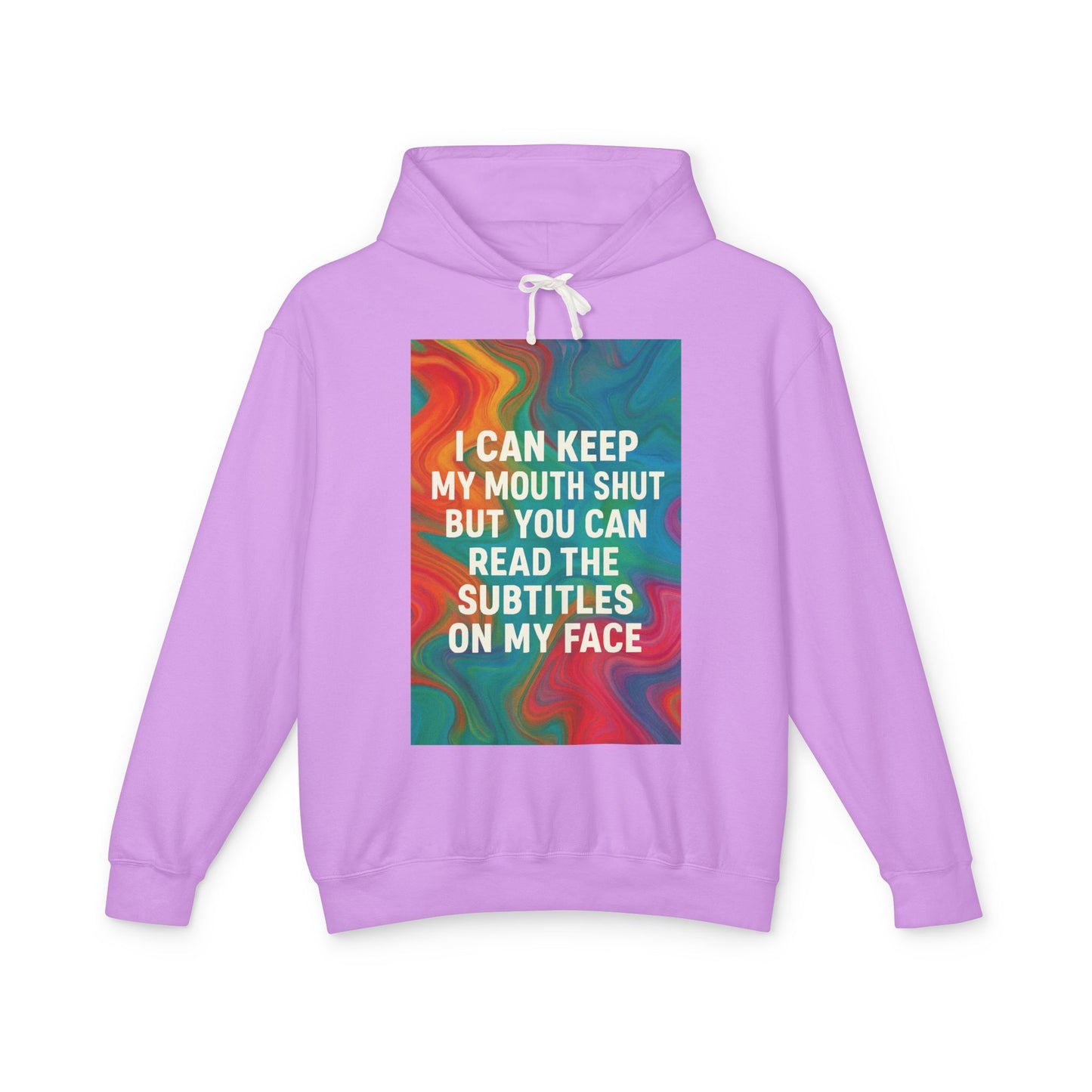 Subtitles Unisex Lightweight Hoodie