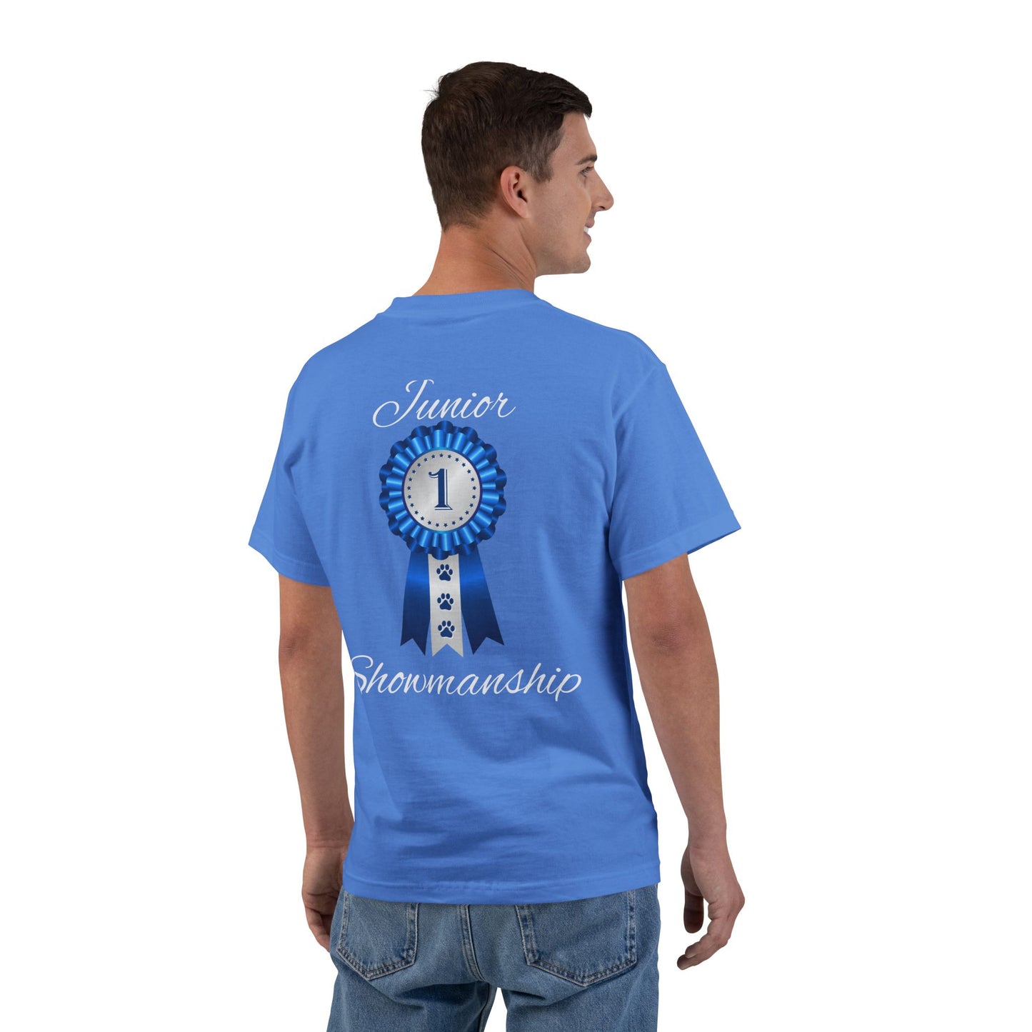 Junior Showmanship Men's Short-Sleeve Crewneck Tee