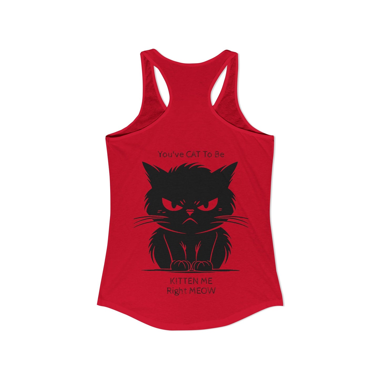KITTEN Me Women's Racerback Tank