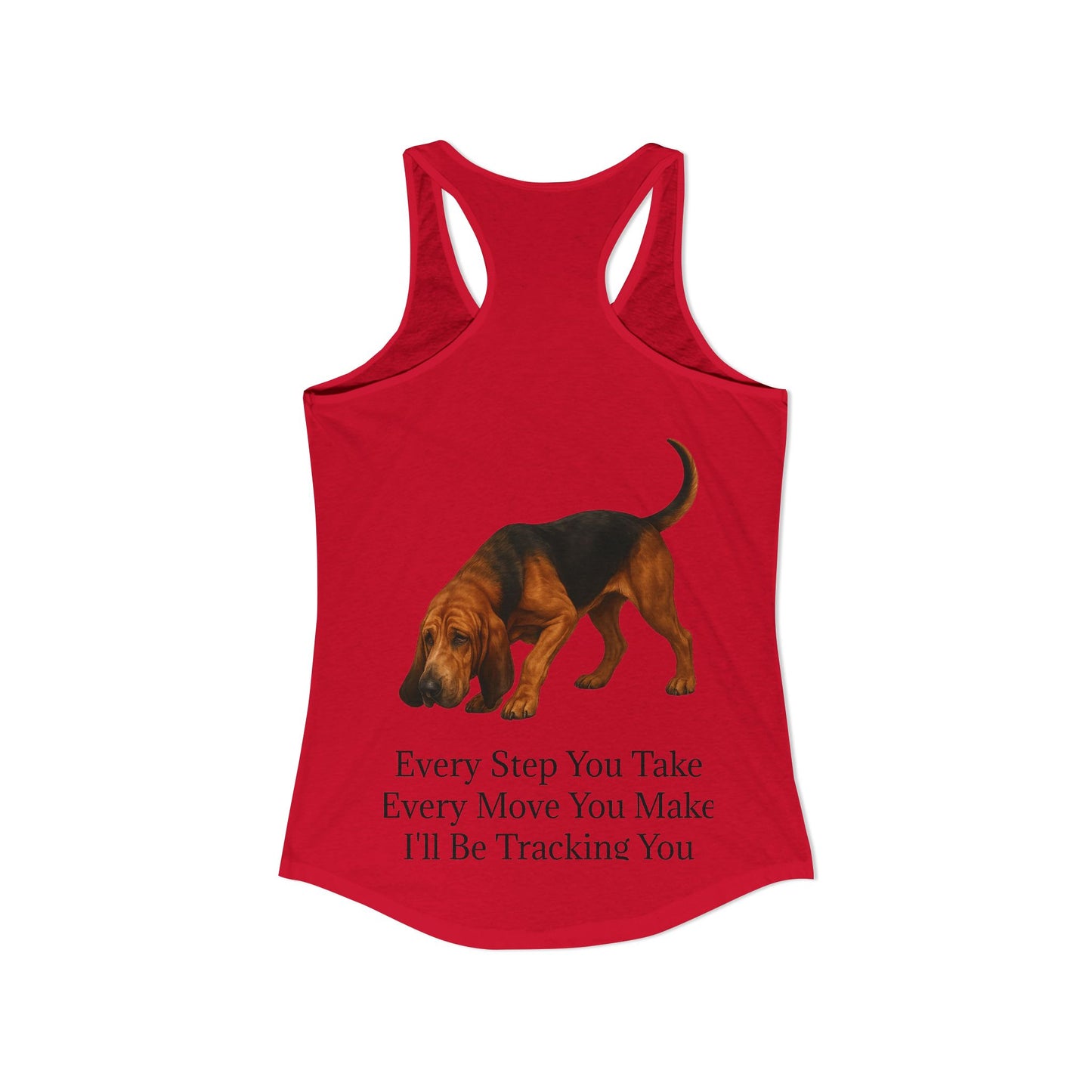 Tracking You Women's Racerback Tank