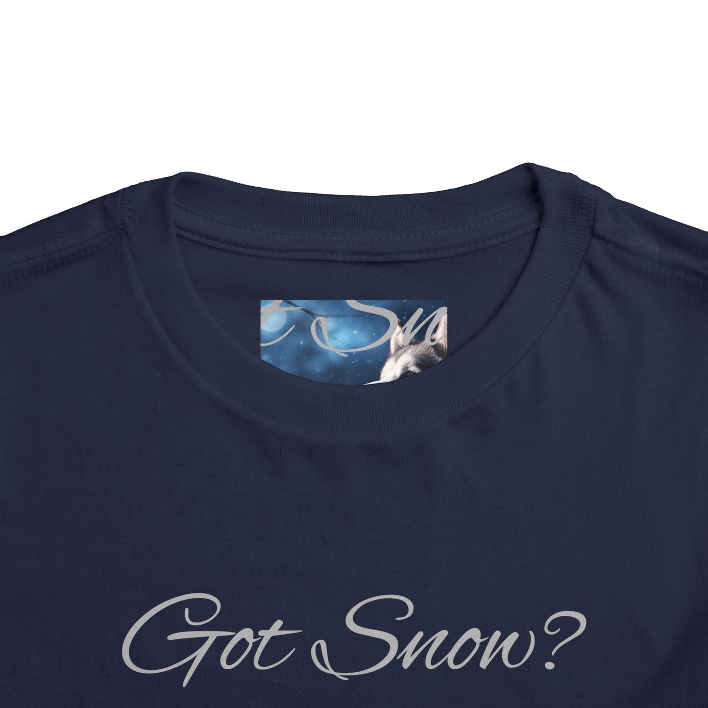Got Snow? Toddler Unisex Short Sleeve Crewneck Tee