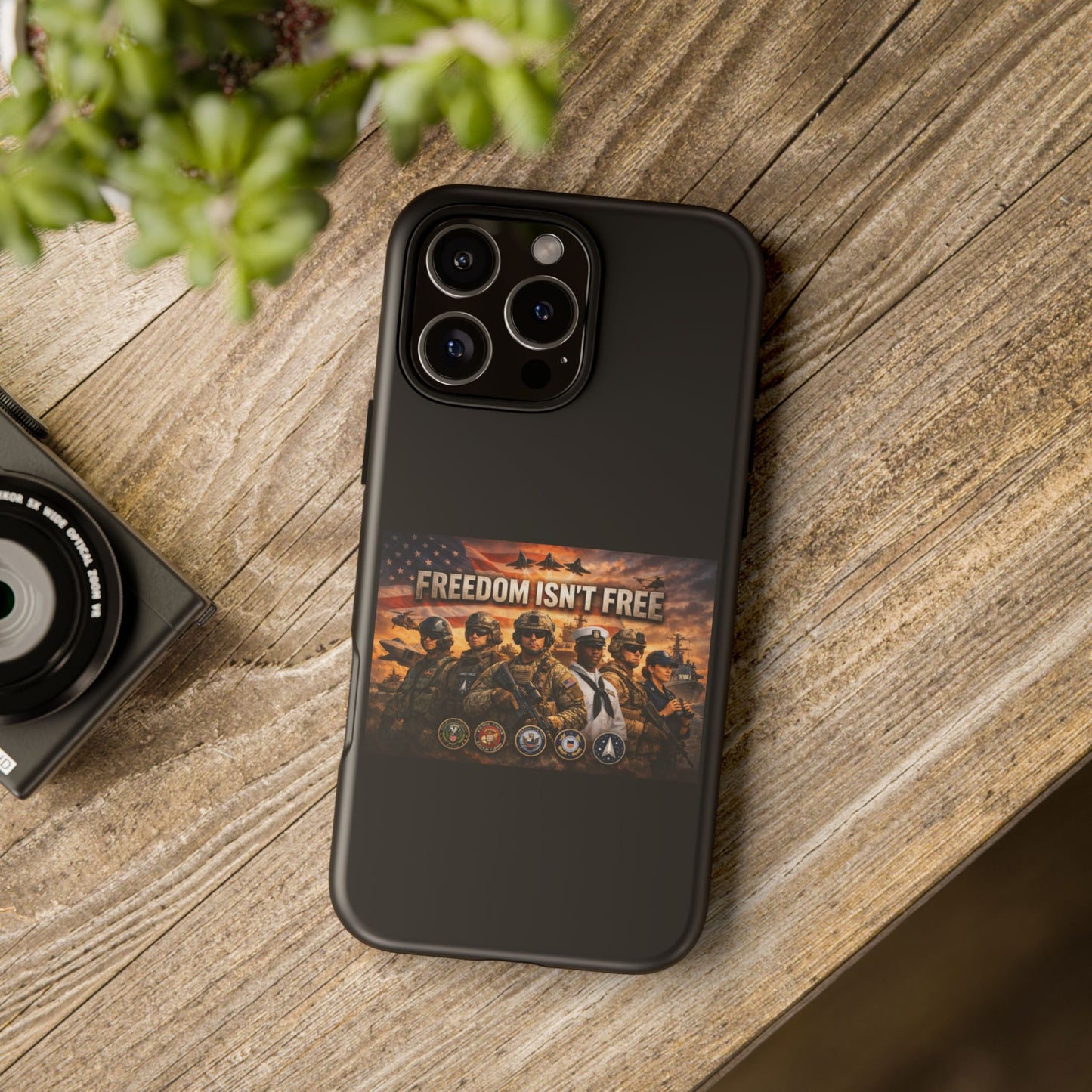 Freedom Isn't Free iPhone Case