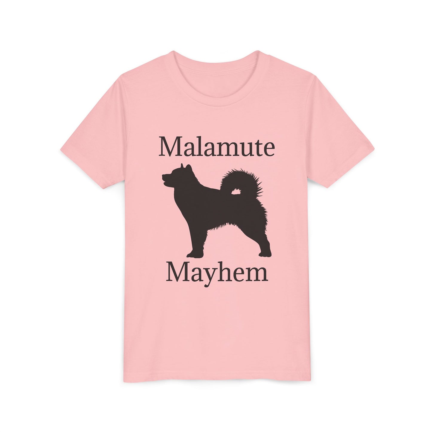 Malamute Mayhem Youth Unisex Short Sleeve Crewneck Tee