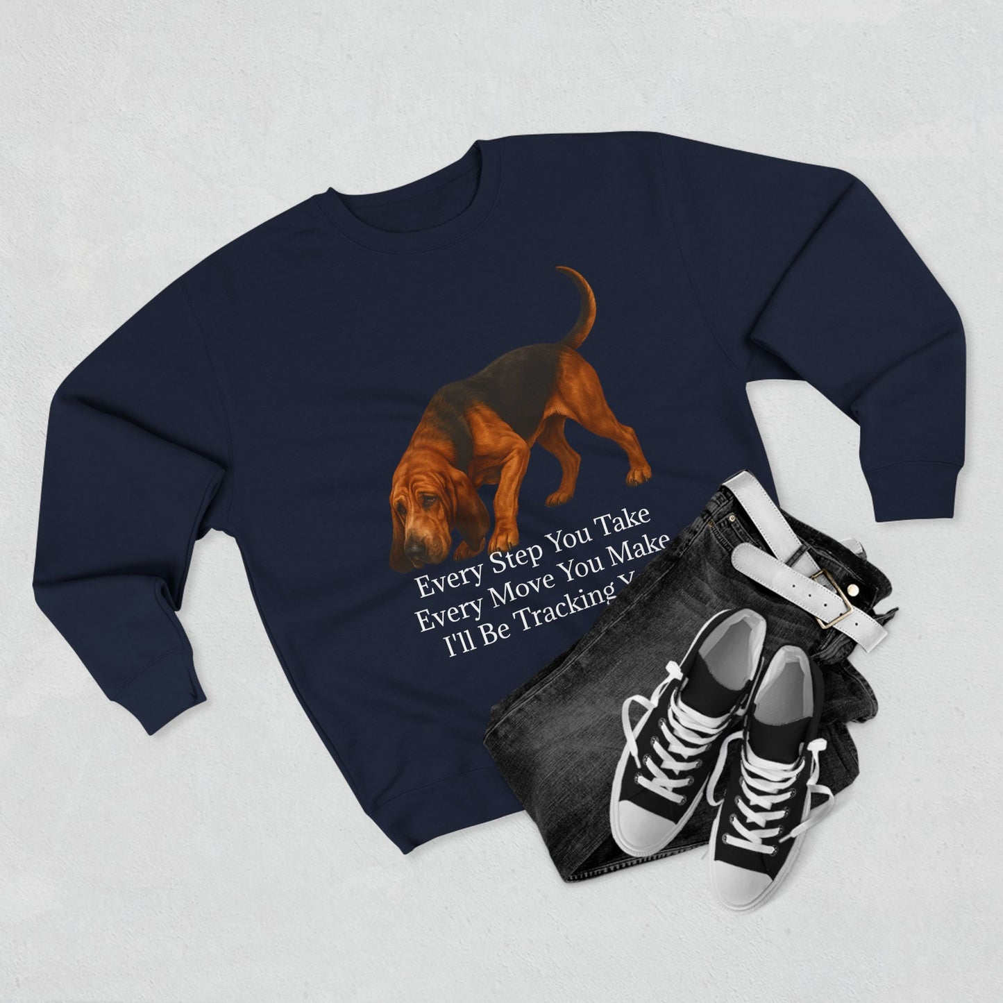 Tracking You Unisex Crewneck Sweatshirt