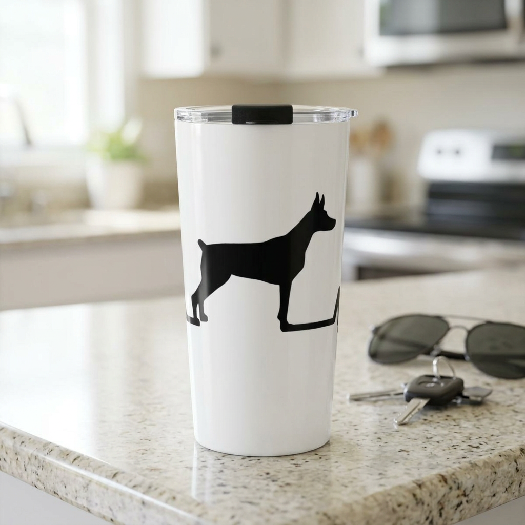 My Heart Beats For Dobermans Tumbler