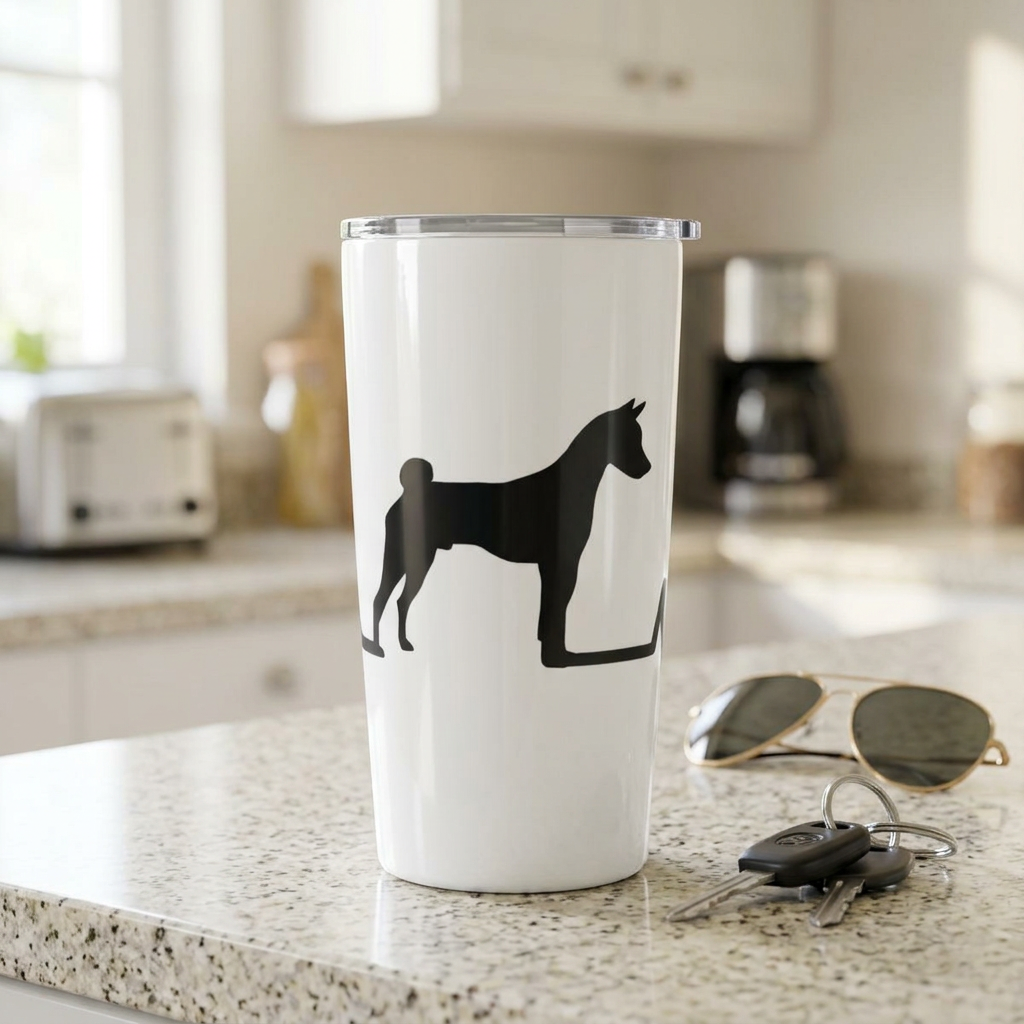 My Heart Beats For Basenjis Tumbler