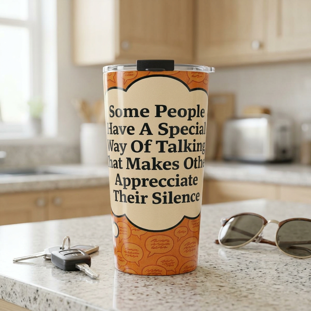 Special Way Of Talking Tumbler