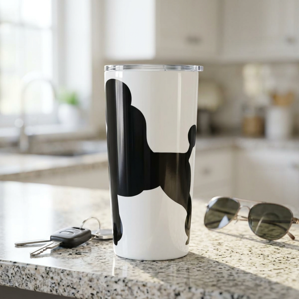 Poodle Silhouette Tumbler