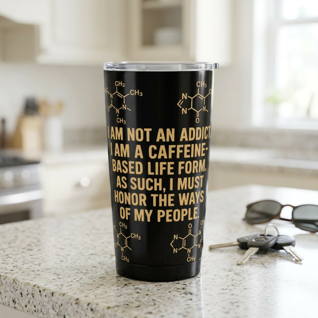 Not An Addict Tumbler