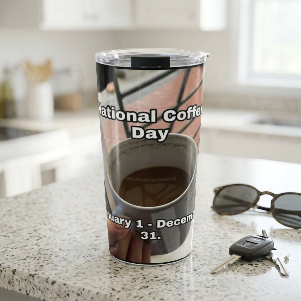 National Coffee Day Tumbler