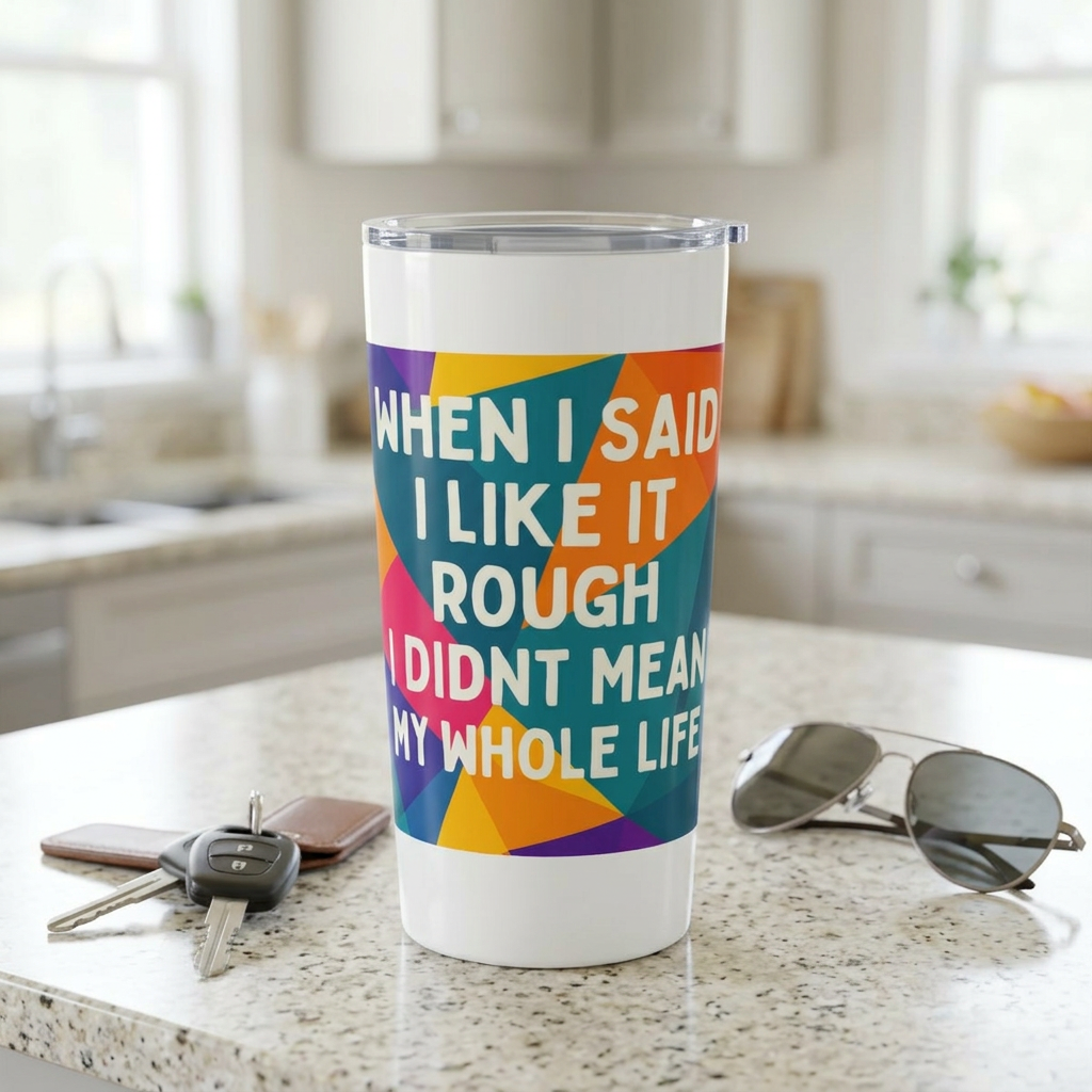 Like It Rough Tumbler