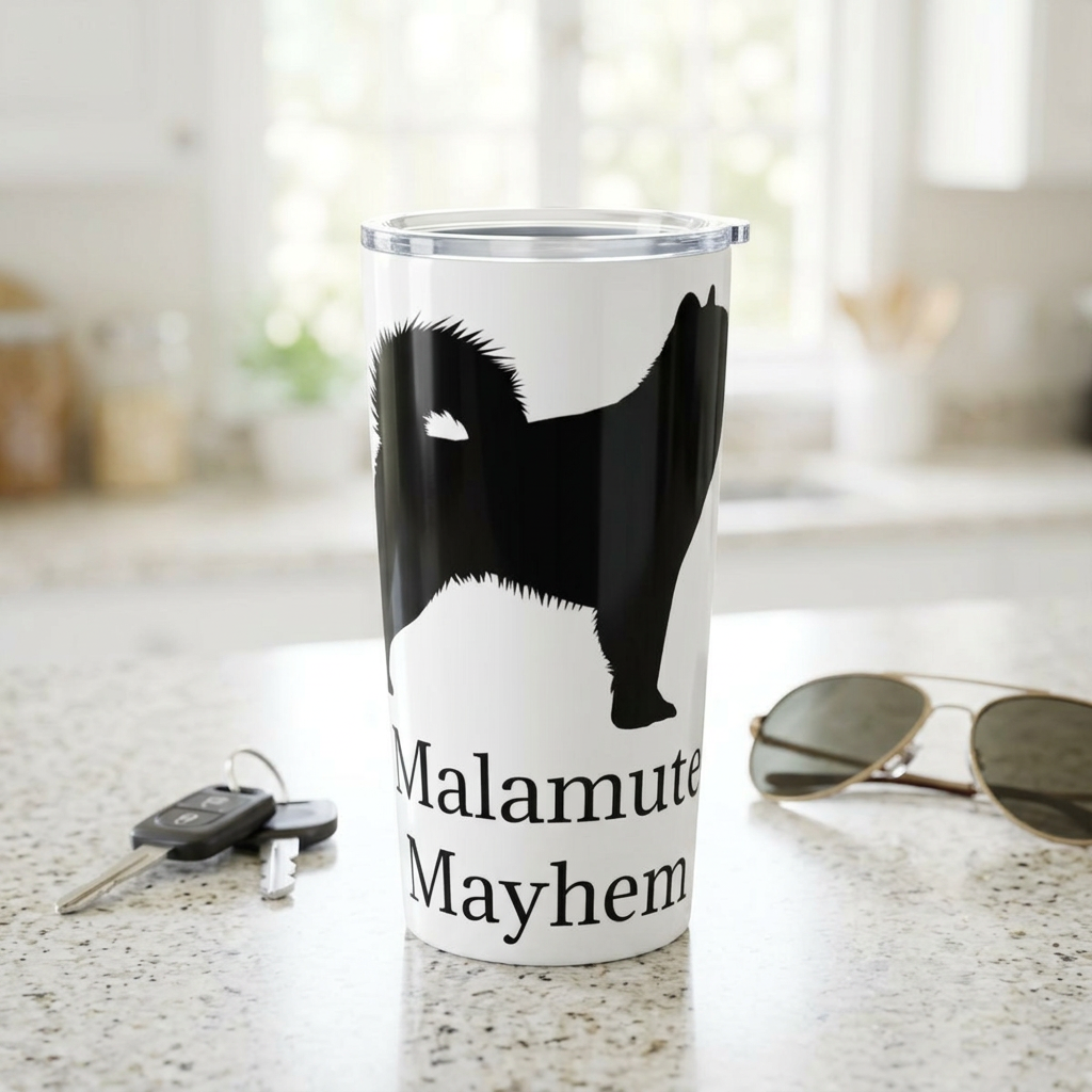 Malamute Mayhem Tumbler