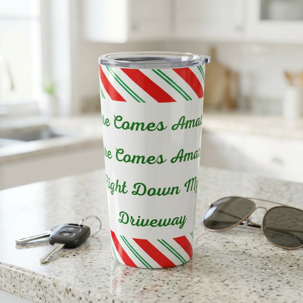 Here Comes Amazon Tumbler