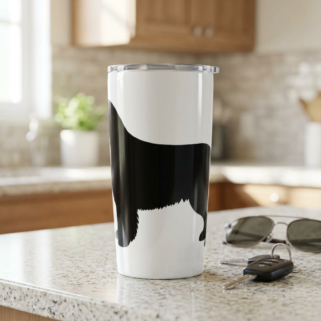 Newfie Silhouette Tumbler