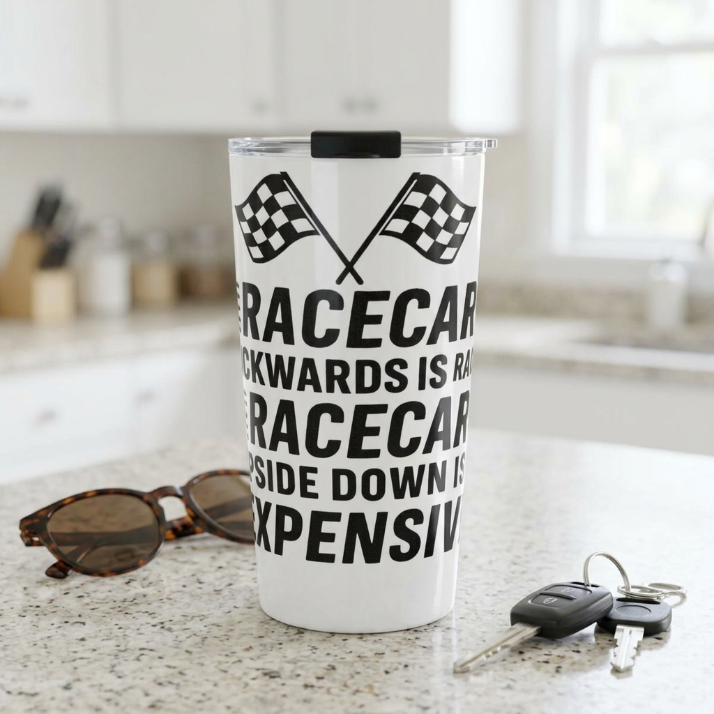 Racecar Backwards Tumbler