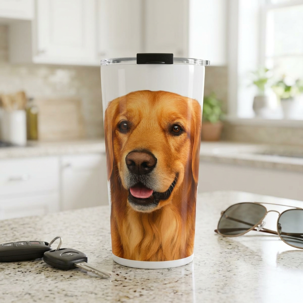 Golden Head Tumbler