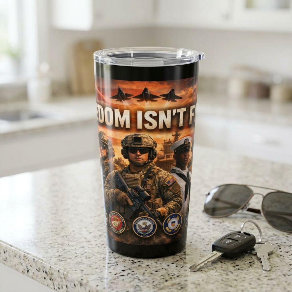 Freedom Isn't Free Tumbler