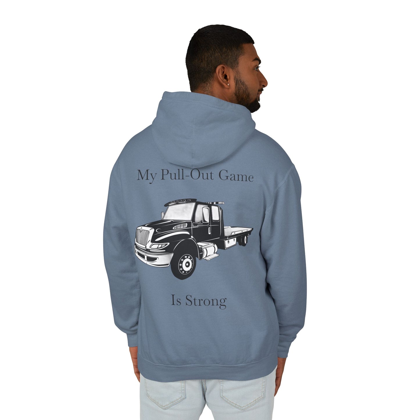 Pull Out Flatbed Tow Truck Unisex Lightweight Hoodie