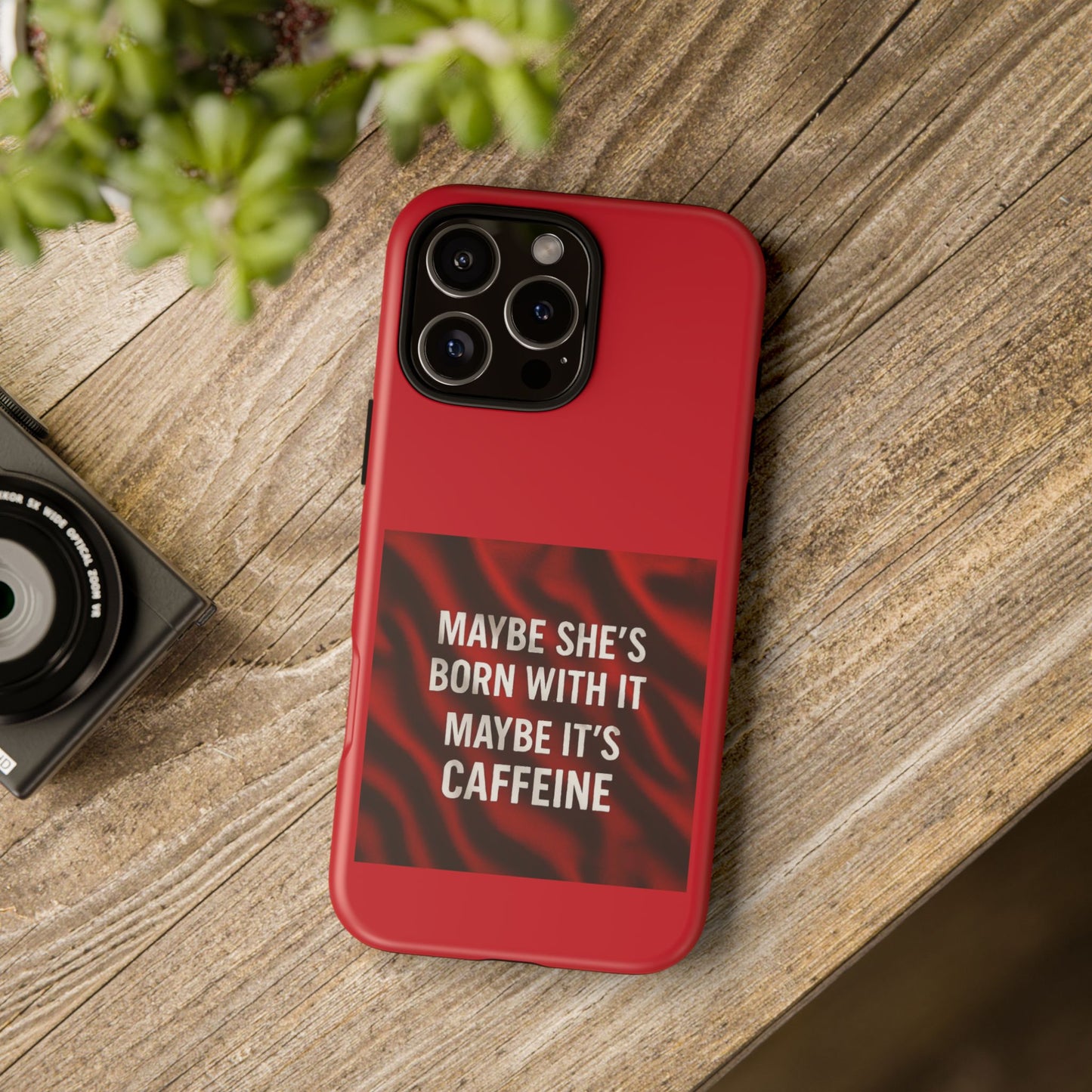 Born With It iPhone Case