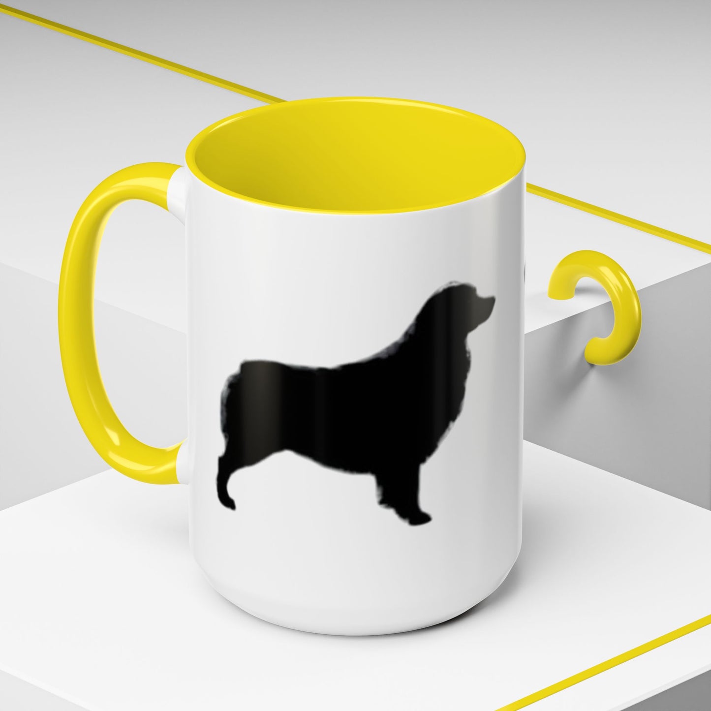 Aussie Silhouette 2-Tone Coffee Mug