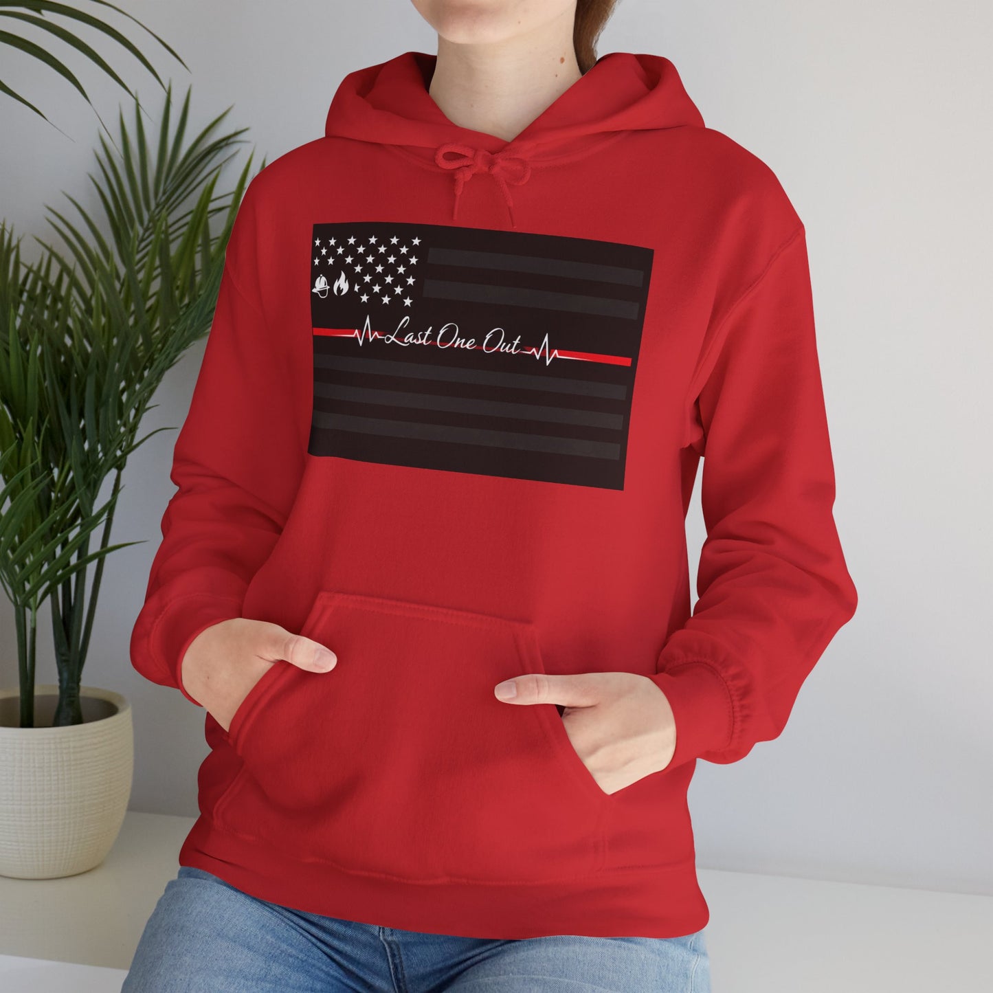 Thin Red Line Unisex Hoodie