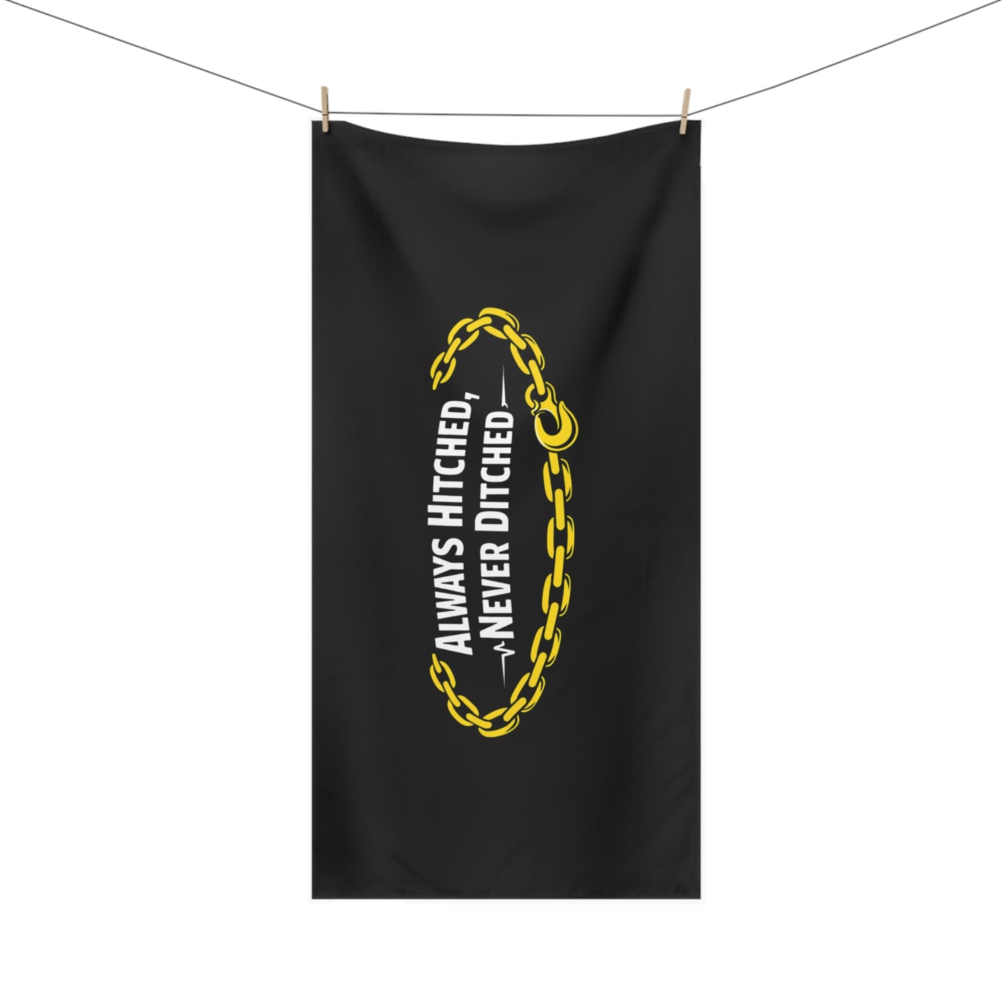 Always Hitched Mink-Cotton Beach Towel