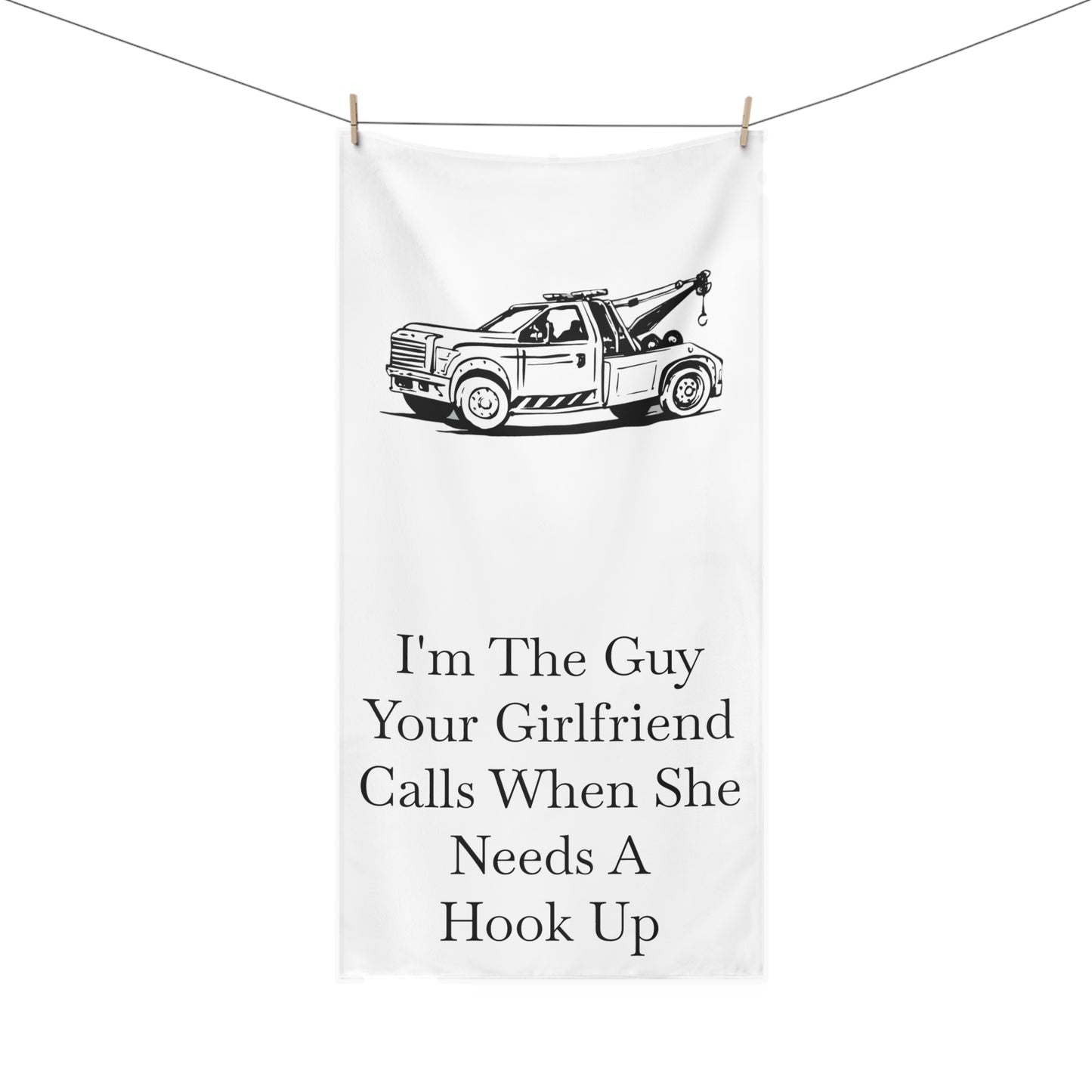 I'm The Guy Mink-Cotton Beach Towel