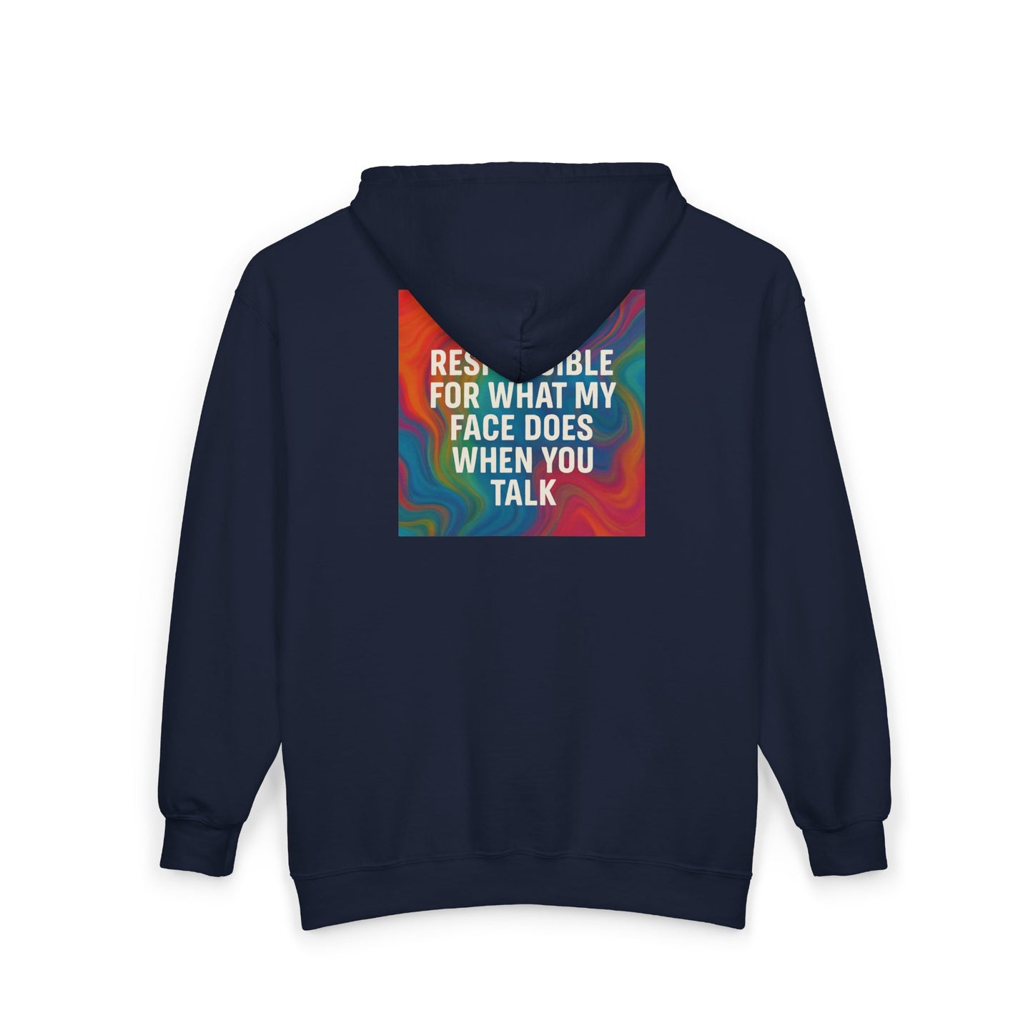 When You Talk Unisex Full Zip Hoodie