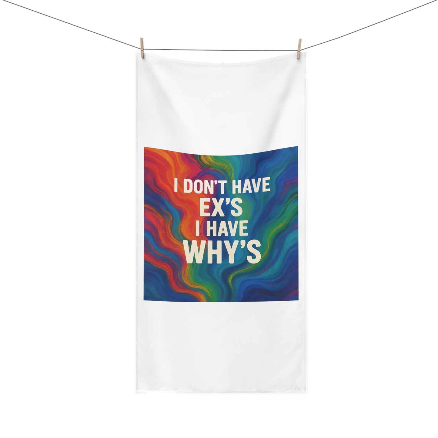 X's And Y's Mink-Cotton Beach Towel