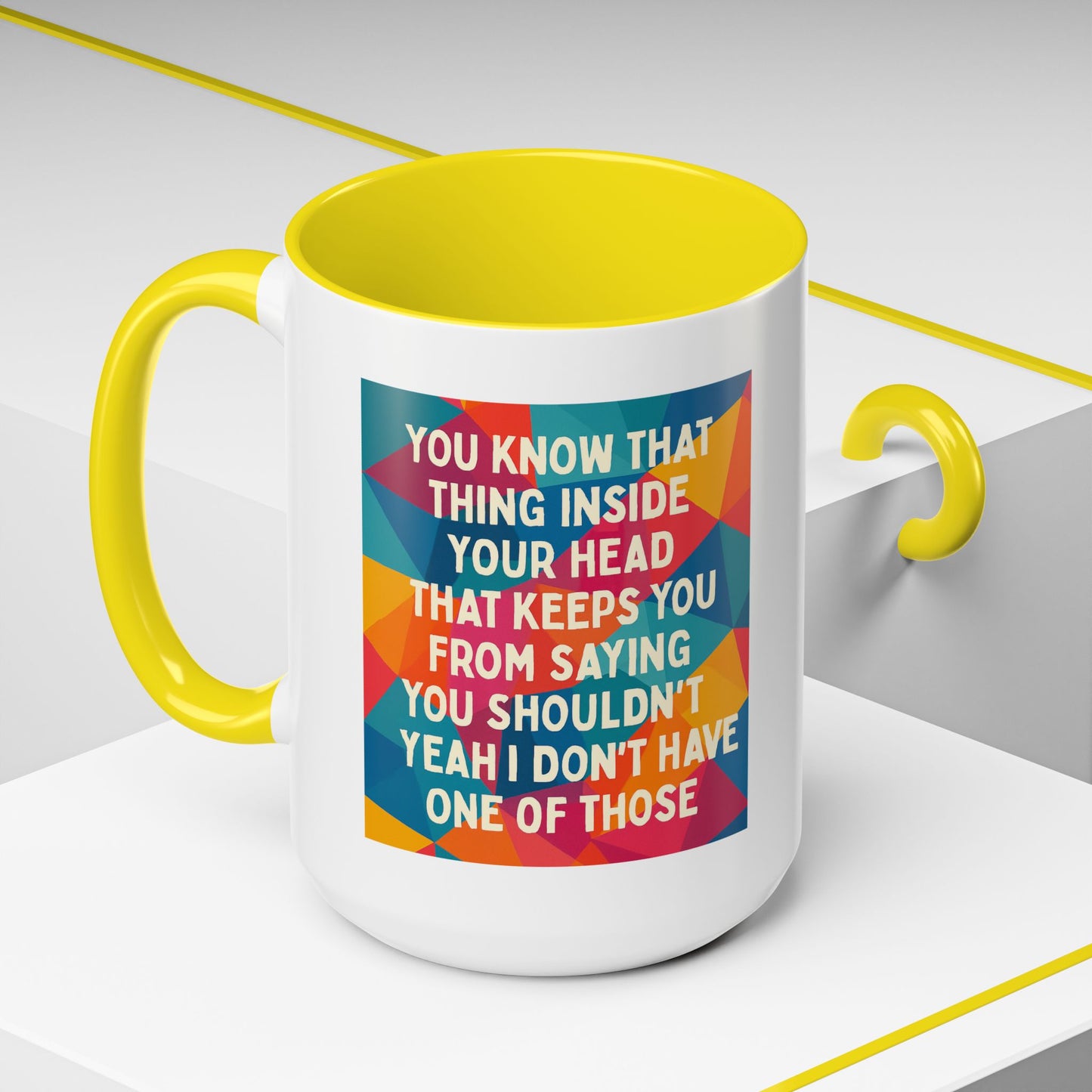 No Filter 2-Tone Coffee Mug