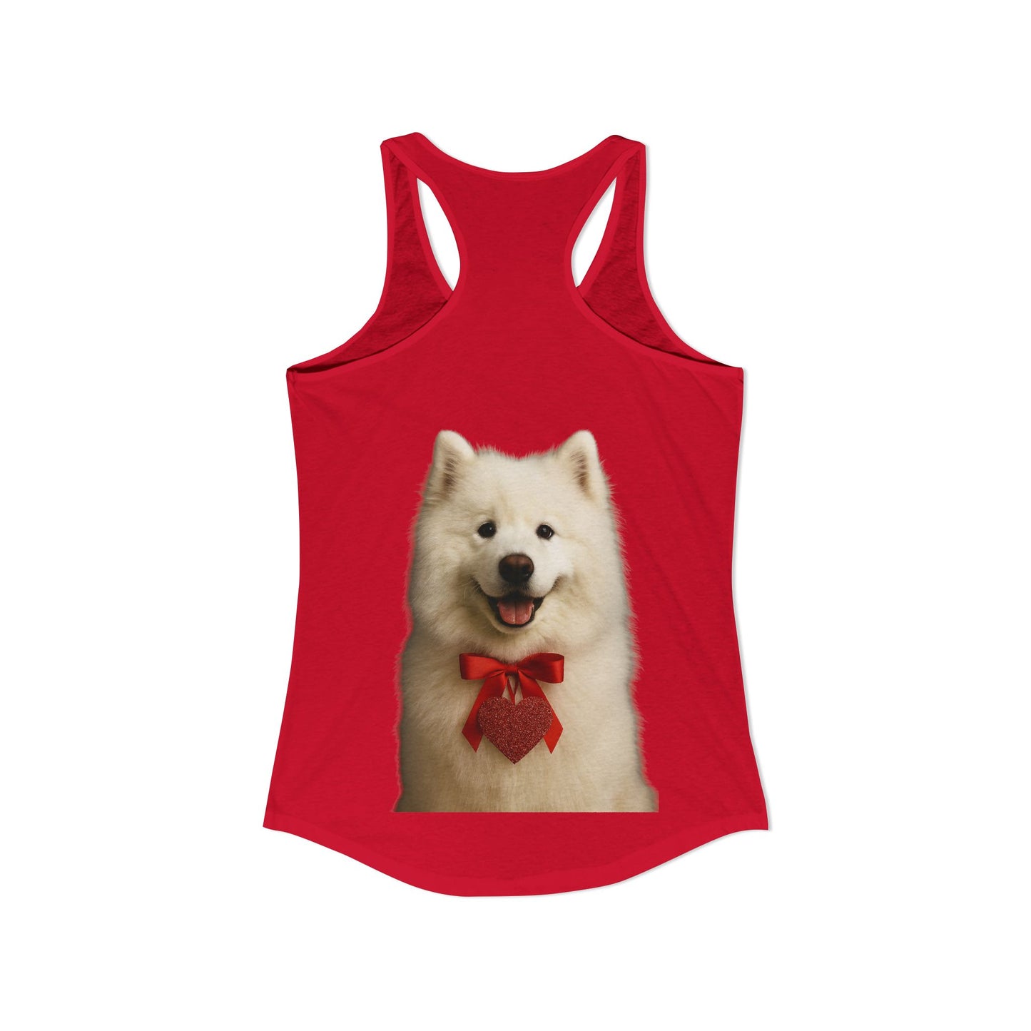 Cupid's Companion Samoyed Women's Racerback Tank