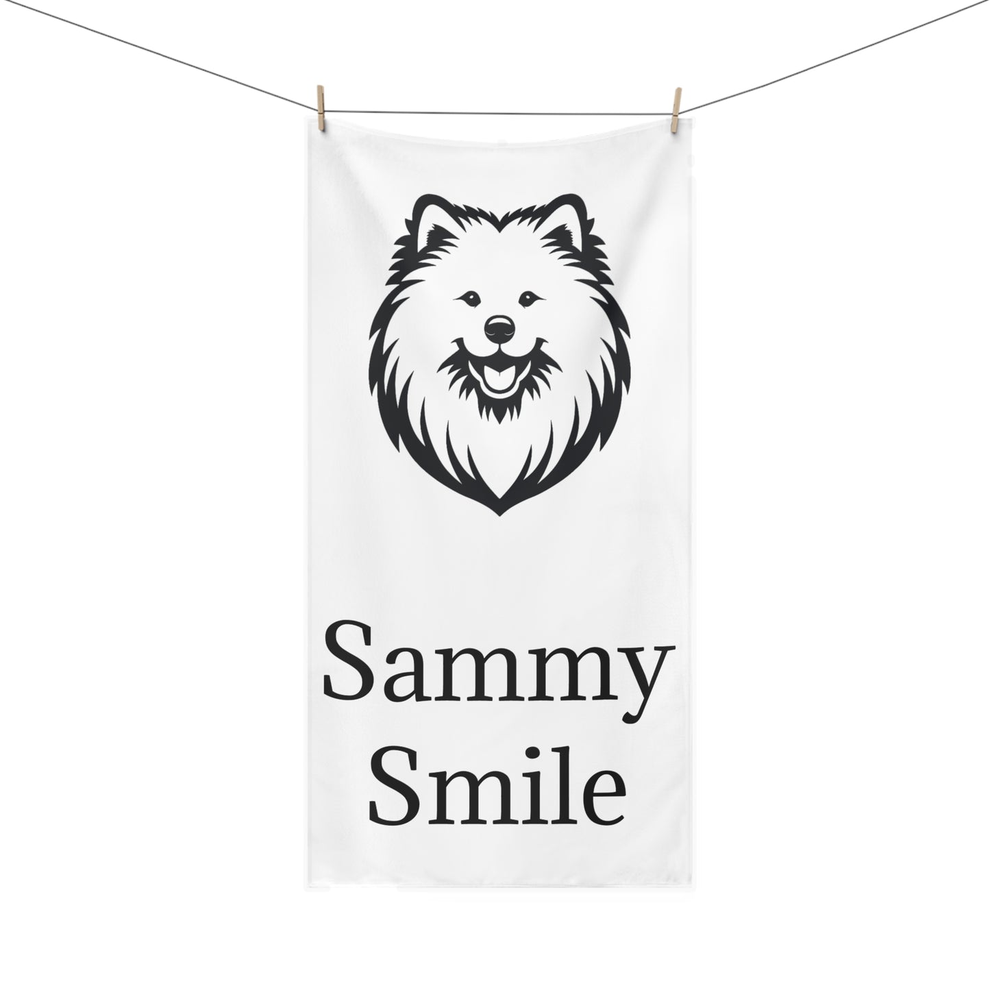 Sammy Smile Mink-Cotton Beach Towel