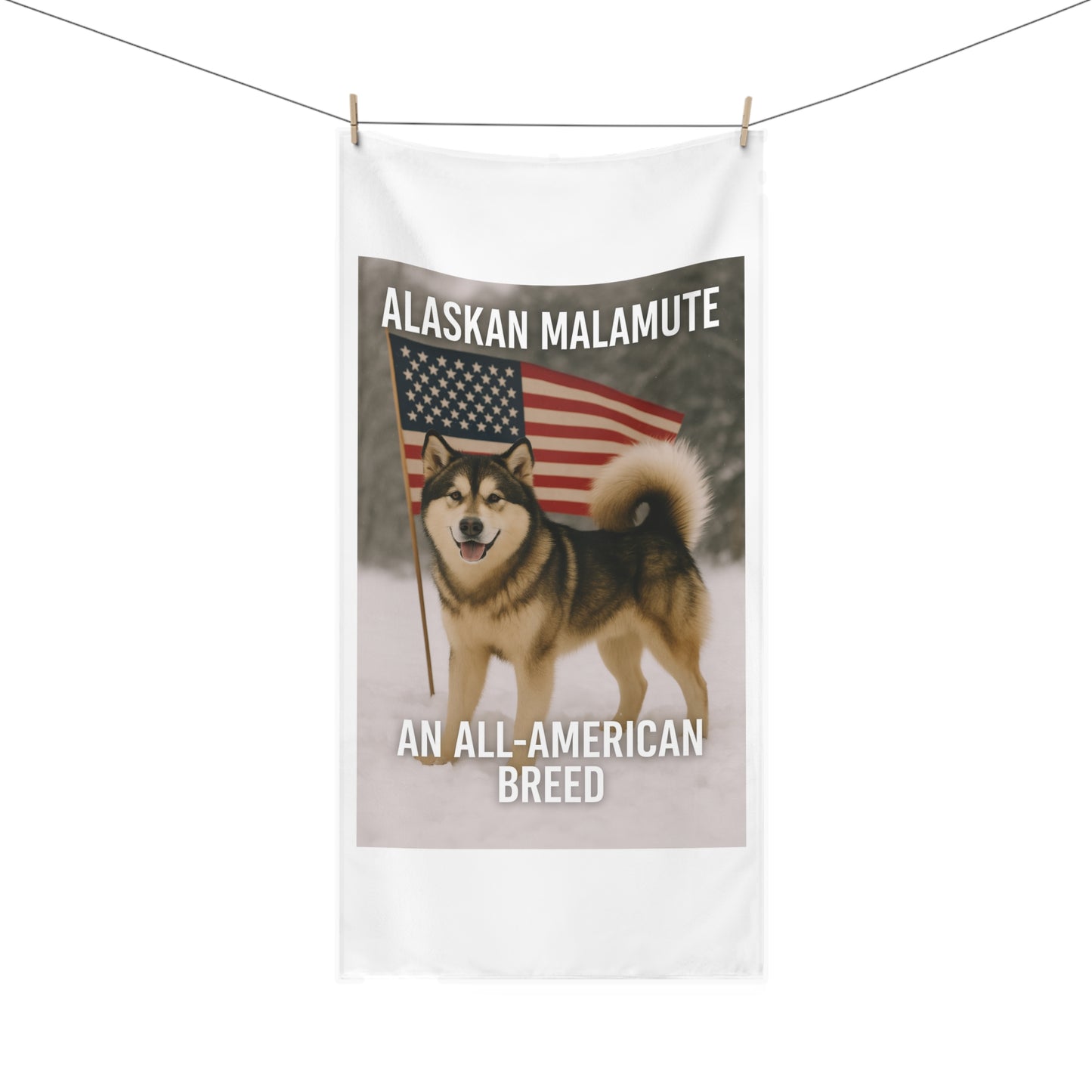 All-American Breed Mink-Cotton Beach Towel