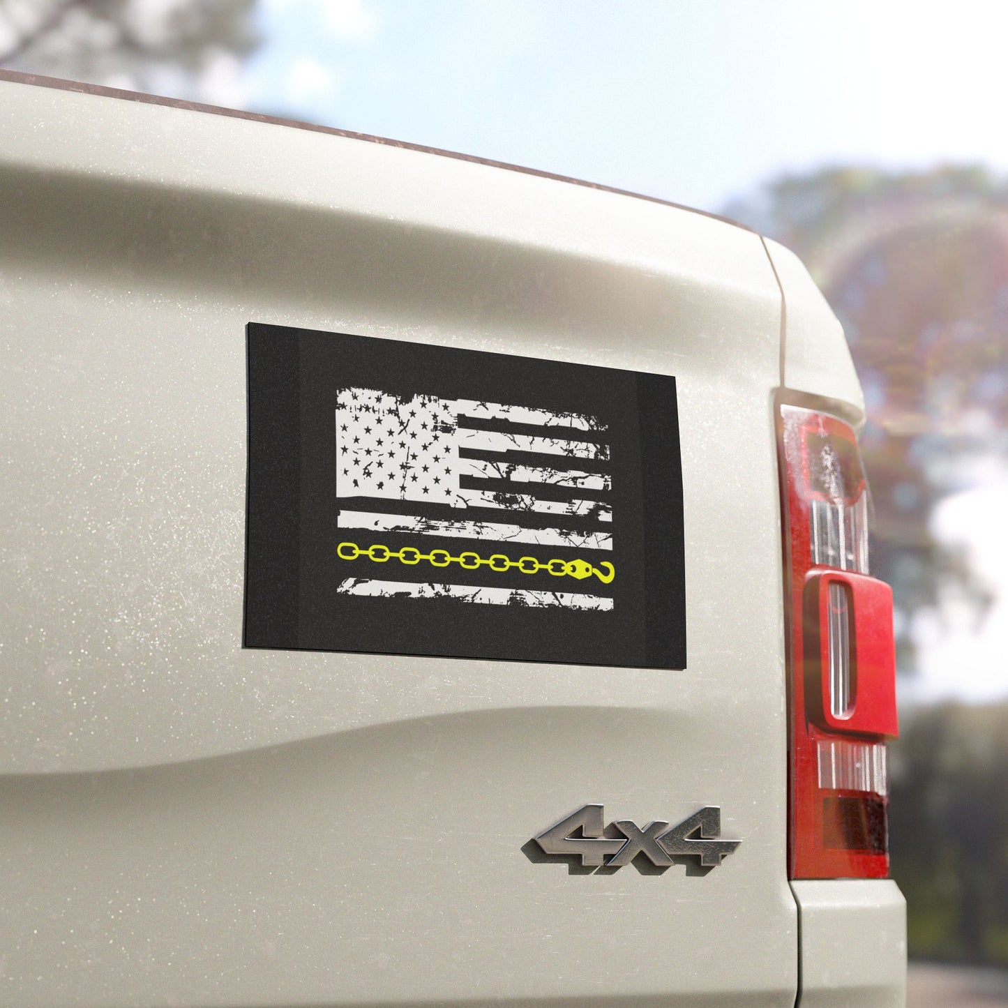 Thin Yellow Line Indoor/Outdoor Magnet