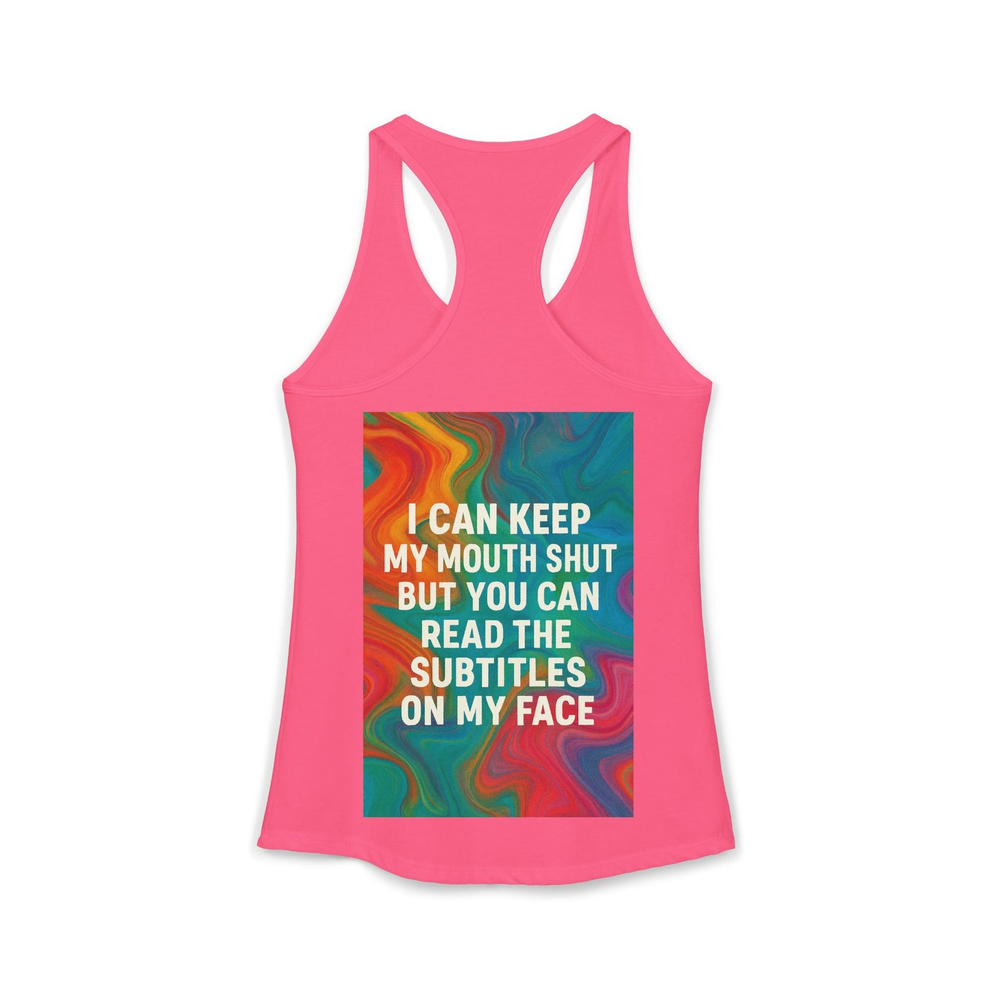 Subtitles Women's Racerback Tank