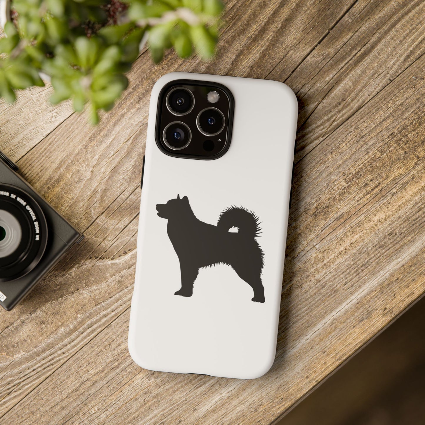 Malamute Silhouette iPhone Case